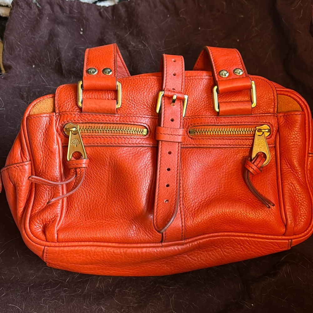 Mulberry Mini Mabel Bag Vintage Orange New! #mulberrybag